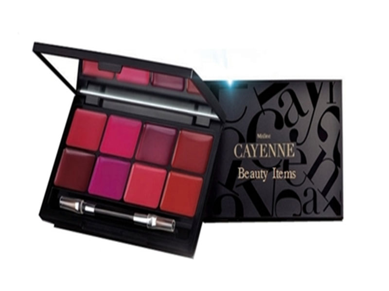 Mistine Cayenne Hot & Wild Lip Palette ลิปพาเลท มิสทีน คาเยนน์ ฮอทแอนด์วาย ลิปคัลเลอร์เนื้อนุ่มลื่นผสานคุณประโยชน์จากอนุพันธ์ของวิตามินอี และ Marine Collagen เพื่อคงความอ่อนเยาว์ เผยริมฝีปากสวยเรียบเนียน
