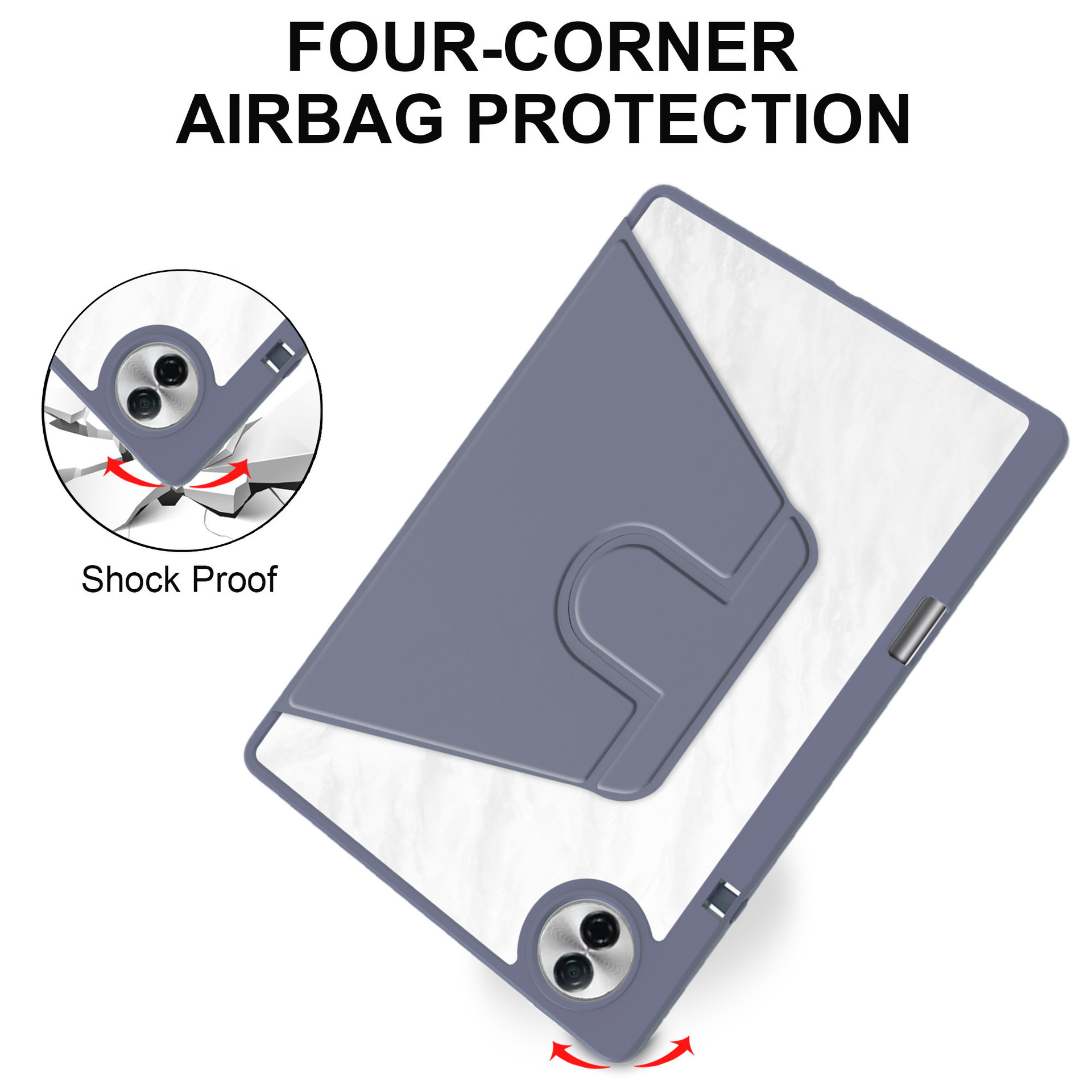 [ หมุน 360 องศา ] เคส สำหรับ Honor Pad 10 12.1 "