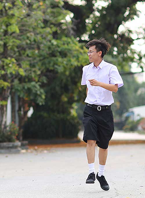เสื้อเชิ๊ต นักเรียนชาย แขนสั้น