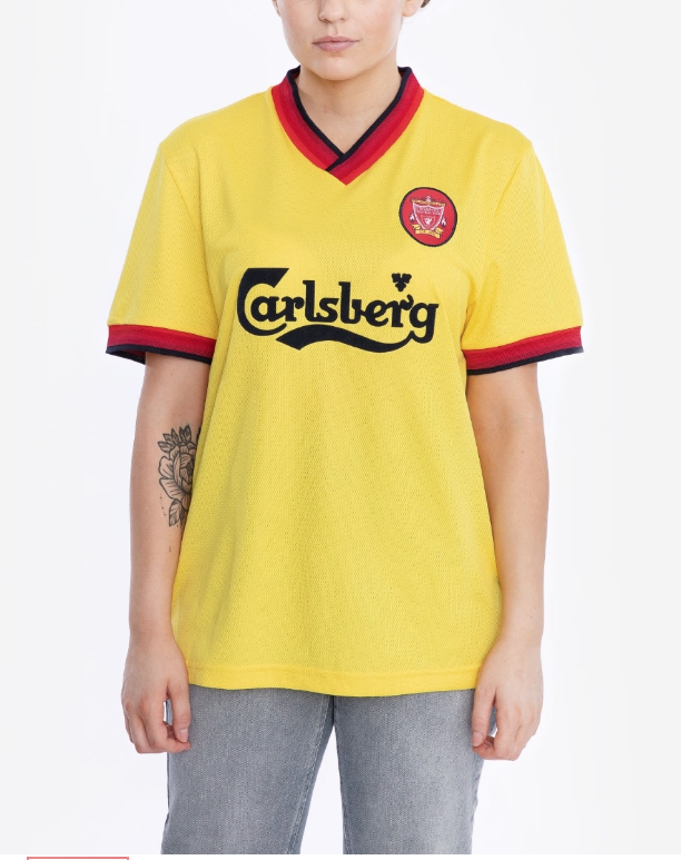 เสื้อลิเวอร์พูลย้อนยุค Retro 97-98 Away ของแท้