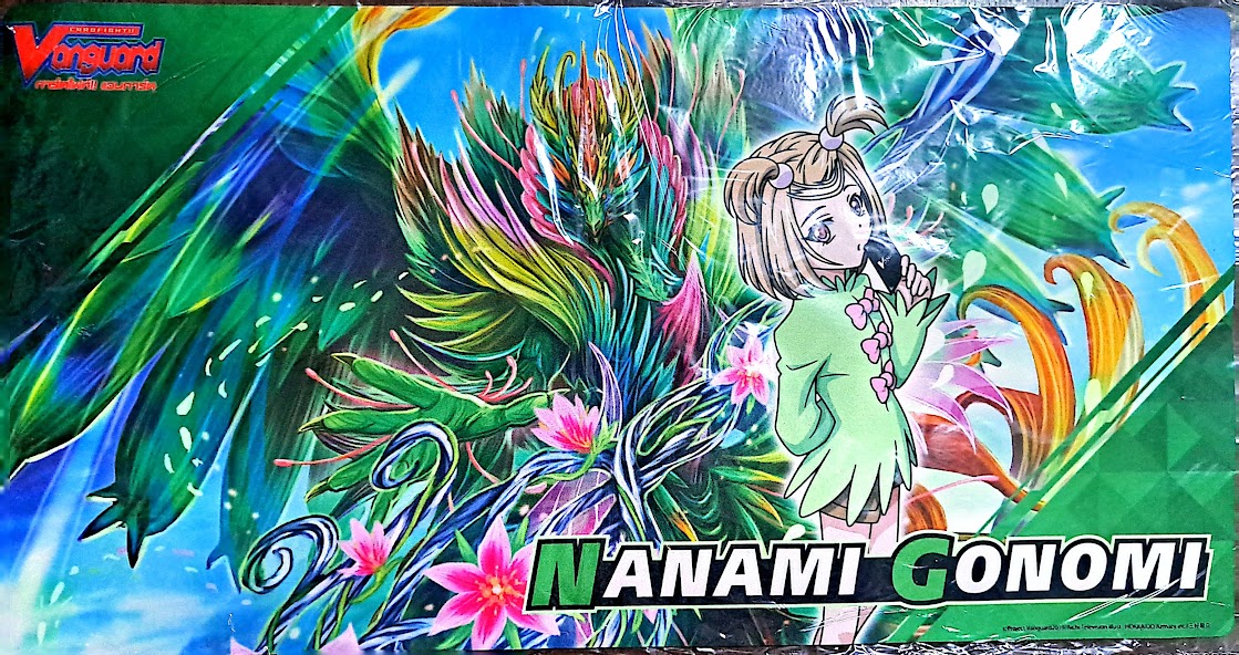 Vanguard V Fighter’s Rubber Play Mat Nanami / แผ่นรองเล่น สนามเล่นการ์ดแบบยาง ลายแวนการ์ดวี นานามิ