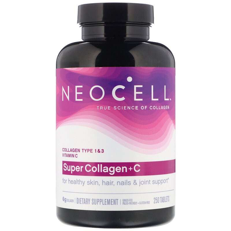 Neocell Super Collagen นีโอเซลล์ ซูเปอร์ คอลลาเจน 250 เม็ด