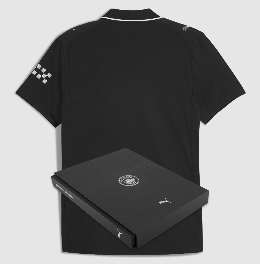 เสื้อแมนเชสเตอร์ ซิตี้ 2025 2026 ทีมเยือน Away Authentic เวอร์ชั่นนักเตะในกล่องของขวัญของแท้