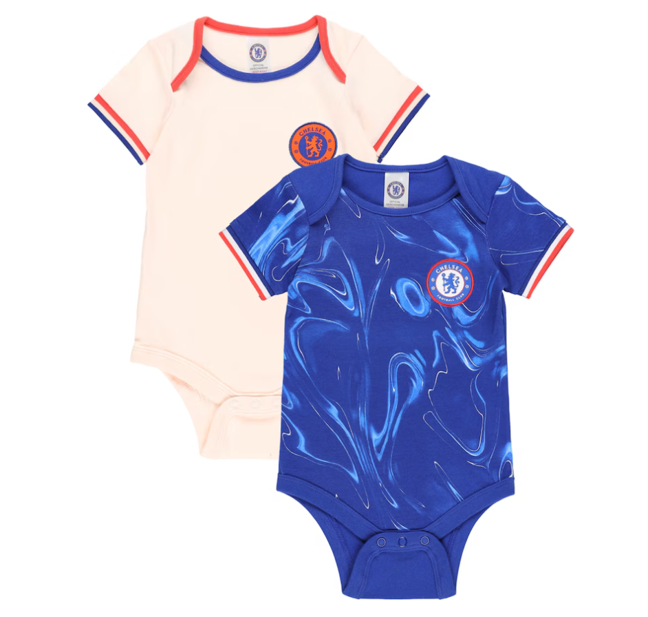 ชุดบอดี้สูทเด็กเชลซี 24-25 Kit 2 PK Bodysuits มี 2 ชิ้นของแท้