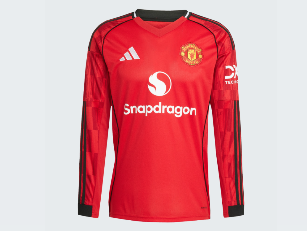 เสื้อแมนเชสเตอร์ ยูไนเต็ดแขนยาว 2025 2026 ทีมเหย้าของแท้