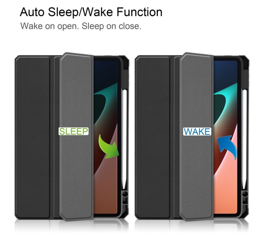 Smart Slim เคส Xiao Mi Pad 5 / Pad 5 Pro วางปากกาชาร์จในถาดได้
