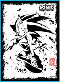 Character Sleeve Sonic the Hedgehog "Ink Painting, Supersonic Hedgehog" Sonic (EN-1135) PackPack((65 ซอง)
