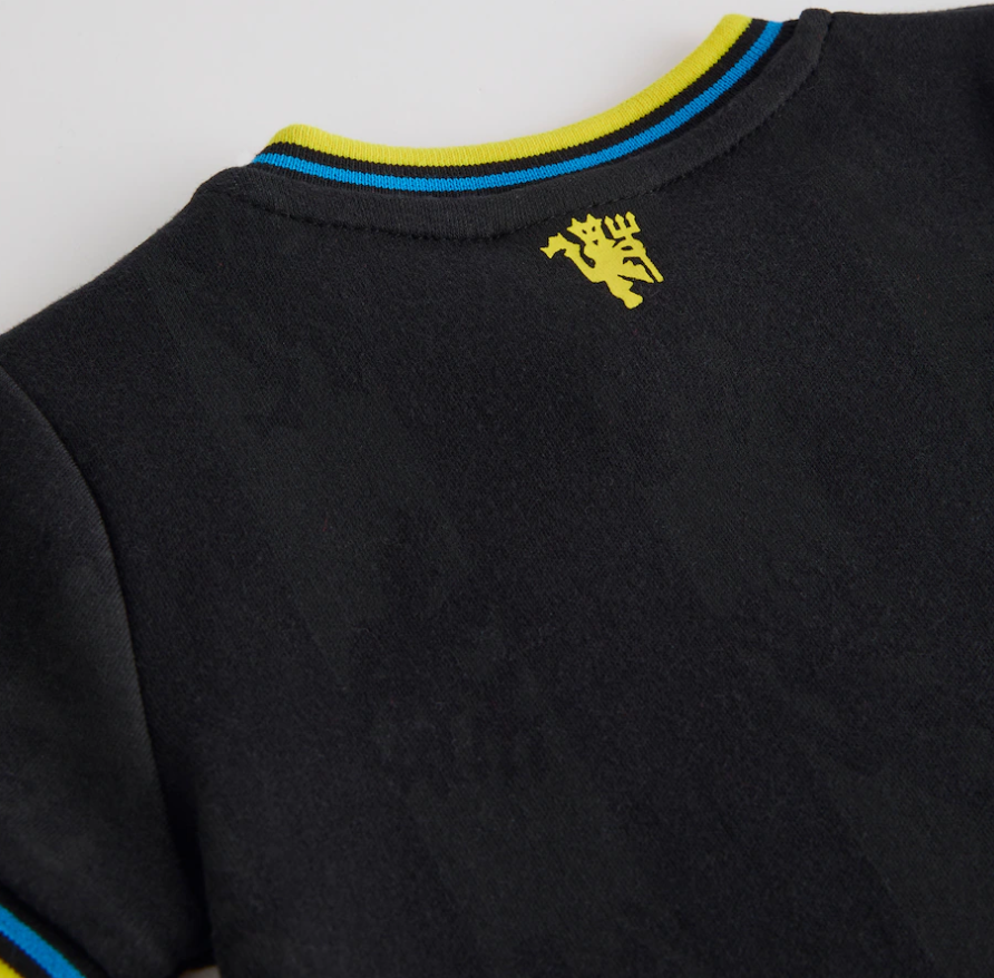 เสื้อเด็กแมนเชสเตอร์ ยูไนเต็ดสำหรับเด็กทารก 2025/26 Baby Third Romper ของแท้