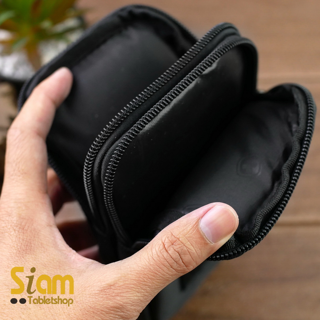 DAKAR กระเป๋าคาดเอวใส่โทรศัพท์ มือถือ 4.7-6.7 นิ้ว ใส่ได้ 2 เครื่อง แนวตั้ง (0626)