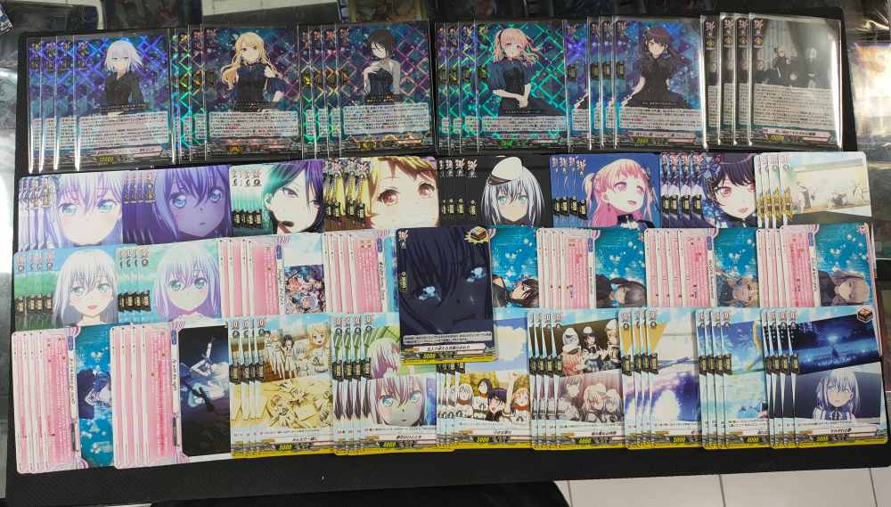 DZ-BT07 คอมพลีส เซ็ท Bang dream อย่างละ 4 โอเวอร์ 1
