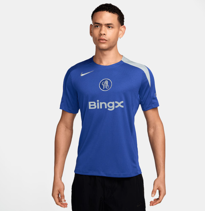 เสื้อเทรนนิ่งเชลซี Nike Strike Training Top สีน้ำเงินของแท้