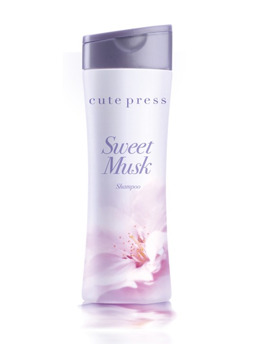 Cute Press Sweet Musk Shampoo + Conditioner + Hair Cologne แชมพูครีมนวดคิวท์เพรส สวีทมัสค์ ให้ผมนุ่มสลวย หอมอบอุ่น