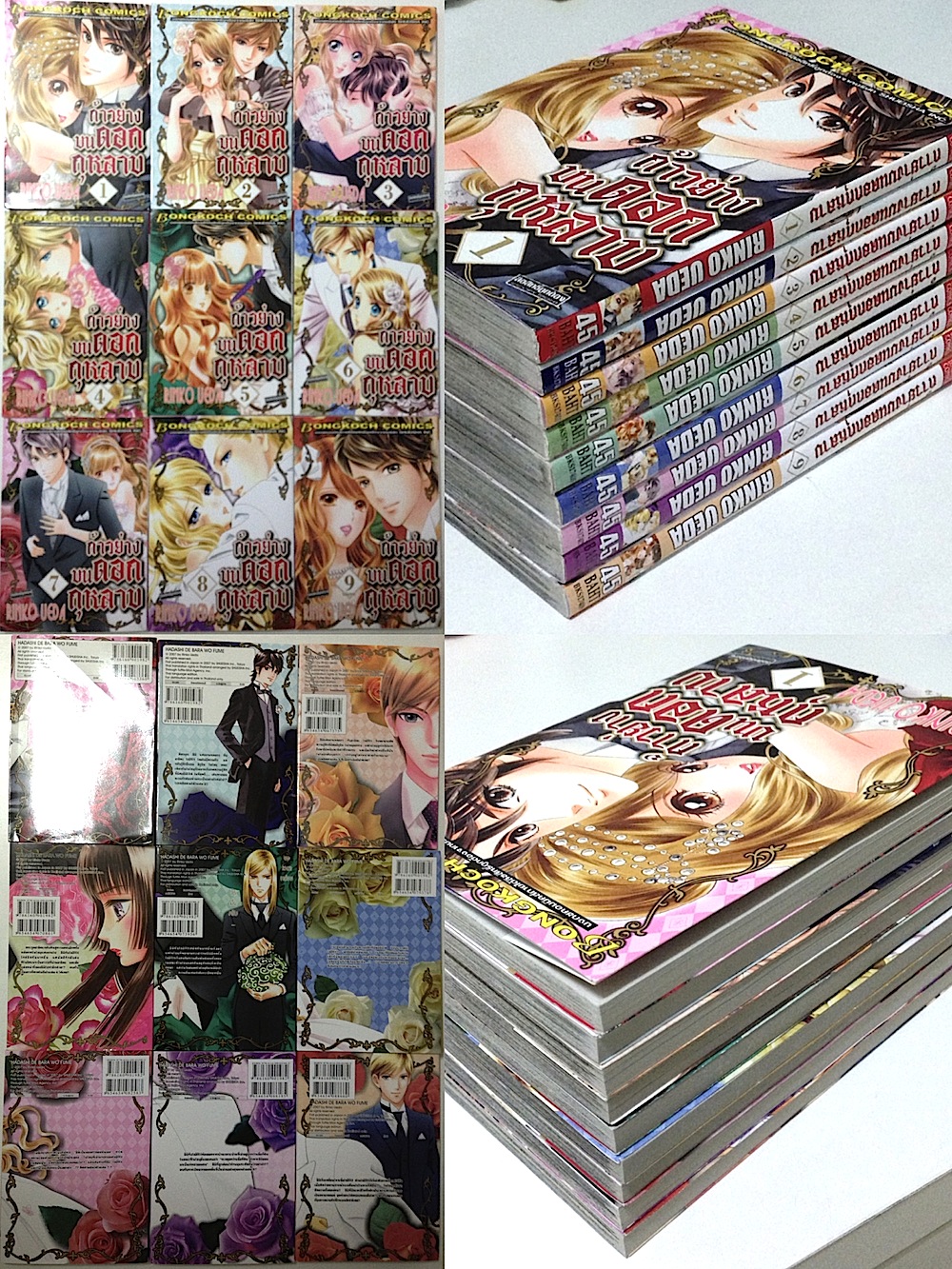ก้าวย่างบนดอกกุหลาบ เล่ม 1-9 #จบ