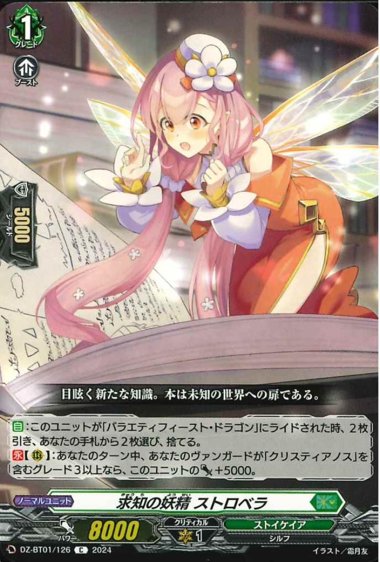 DZ-BT01/126 Knowledge seeking fairy Strawbera C