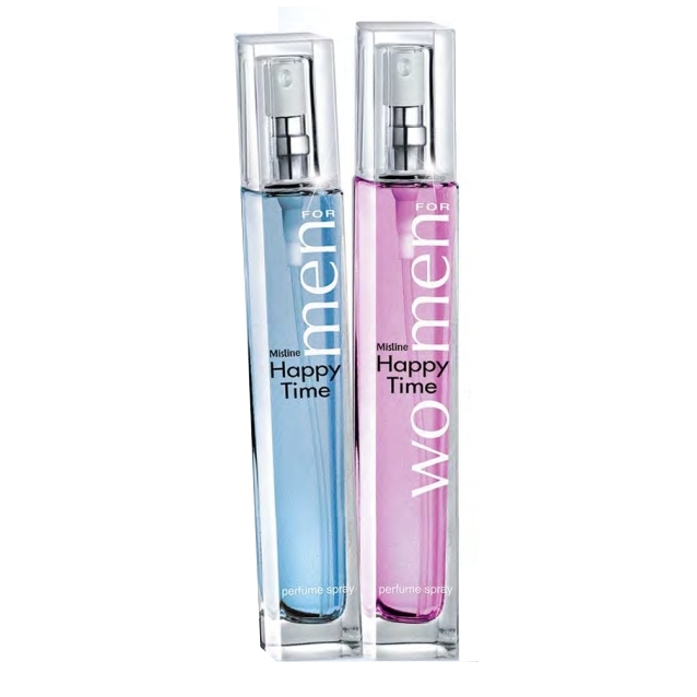 *พร้อมส่ง* Mistine Happy Time Men Women น้ำหอมคู่ มิสทีน แฮปปี้ไทม์ หอม...เพื่อช่วงเวลาดีๆ