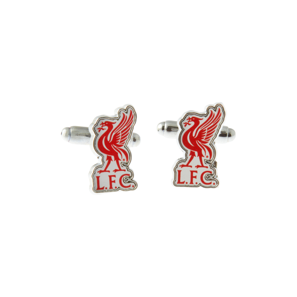คัฟลิงค์ที่ระลึกลิเวอร์พูล ของแท้ 100% Liverpool FC Liverbird Cufflinks