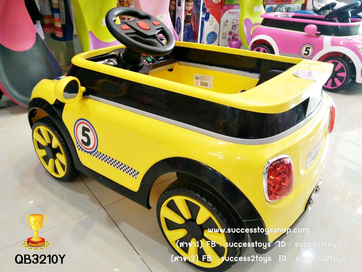 QB3210Y รถแบตเตอรี่เด็กนั่งไฟฟ้ามินิ