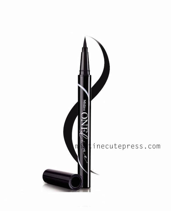 *พร้อมส่ง* Mistine ONE Line อายไลเนอร์ มิสทีน วัน ไลน์ ไม่ต้องซ้ำ ไม่ต้องซ่อม สะบัดเส้นไลเนอร์คมในตวัดเดียว (สีดำ)