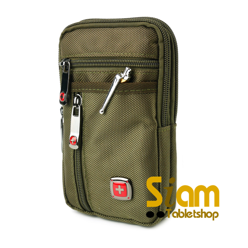 DAKAR กระเป๋าหนังคาดเอว แนวตั้ง ใส่มือถือ (0668)