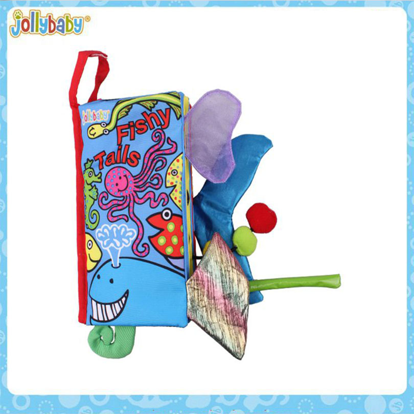 หนังสือผ้าหางปลา Fishy Tails by Jollybaby