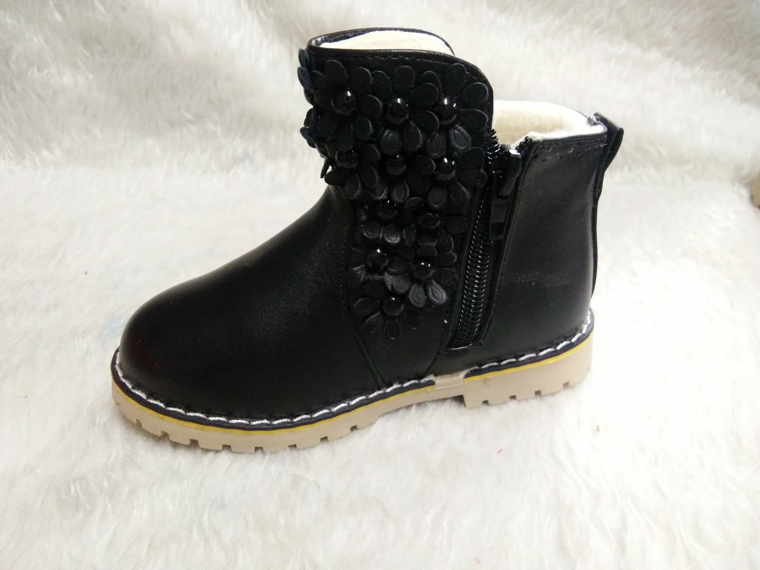 รองเท้าบูสดำ158