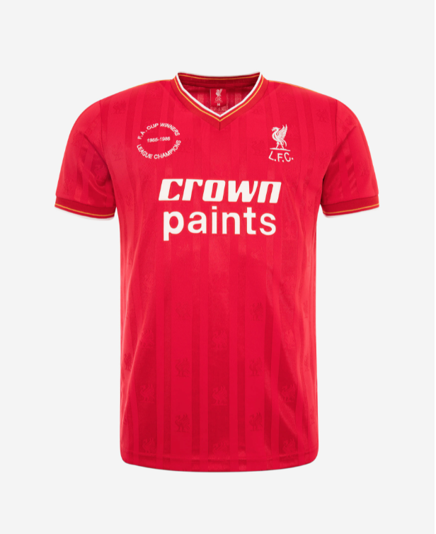 เสื้อลิเวอร์พูลย้อนยุค Retro 1986 Home ของแท้