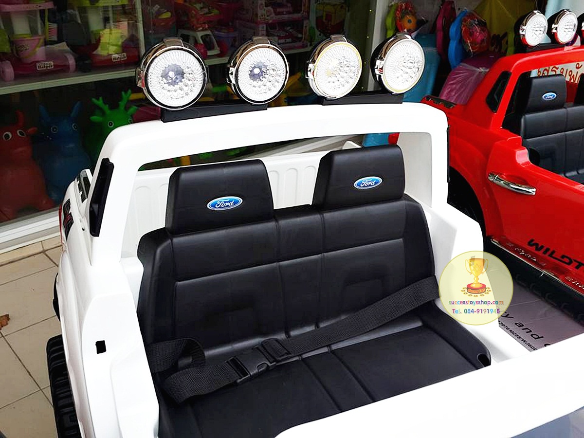 DK3646OR รถแบตเตอรี่ รถกระบะฟอร์ด FORD RANGER 2มอเตอร์ แบต 12V มีโช๊ค มี5สี แดง ขาว ดำ ส้ม ชมพู