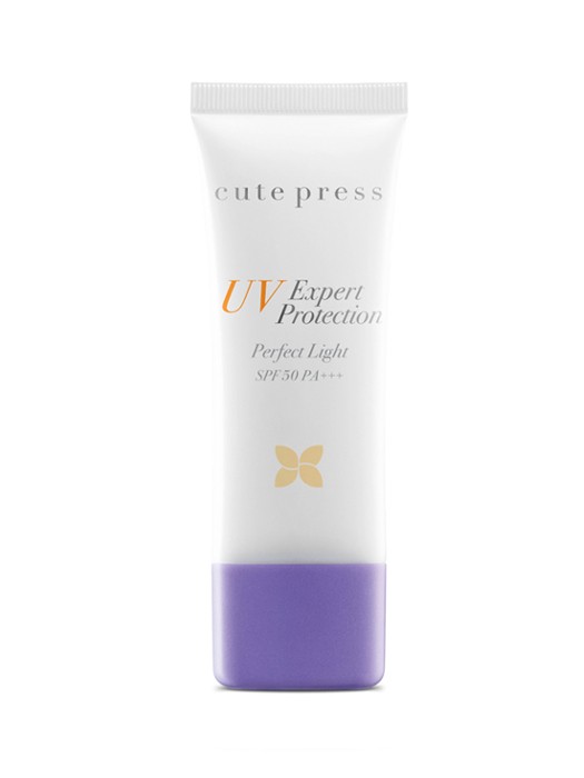 *พร้อมส่ง* Cute Press UV Expert Protection Perfect Light SPF50 PA+++ กันแดดคิวท์เพรสสูตรบางเบาที่สุด ผิวสว่างกระจ่างใสทันทีที่ทา นำเข้าจากญี่ปุ่น