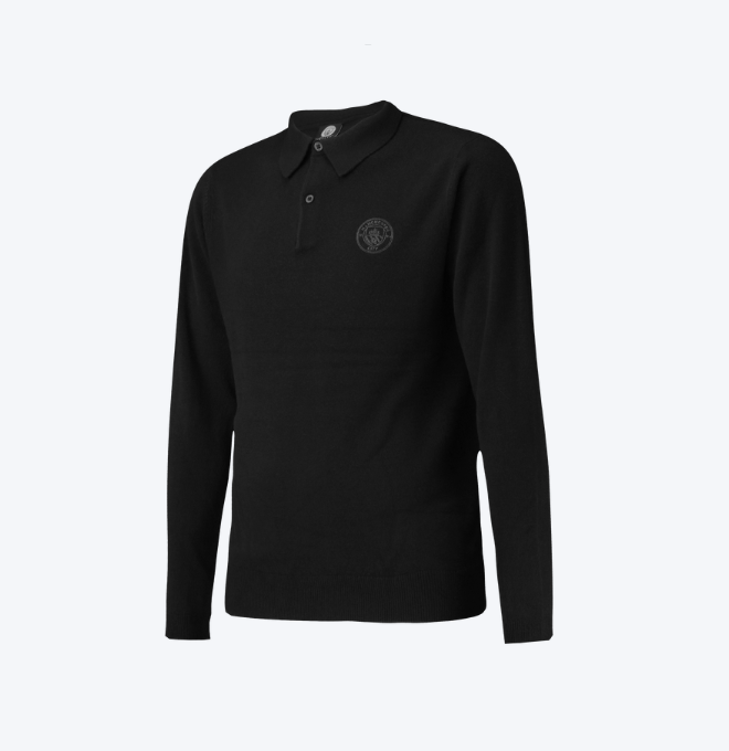 เสื้อโปโลแมนเชสเตอร์ ซิตี้ Knitted Long Sleeve ของแท้
