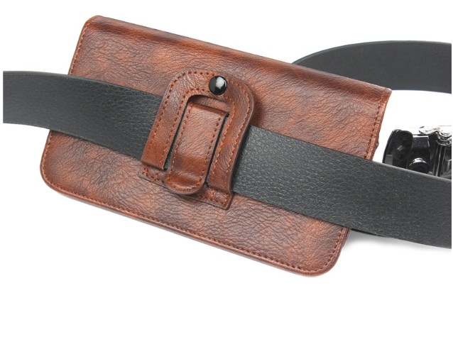 (แนวนอน) กระเป๋า คาดเอว ใส่มือถือ ซอง แนวตั้ง มือถือ ขนาด 5.5 - 6.7 นิ้ว