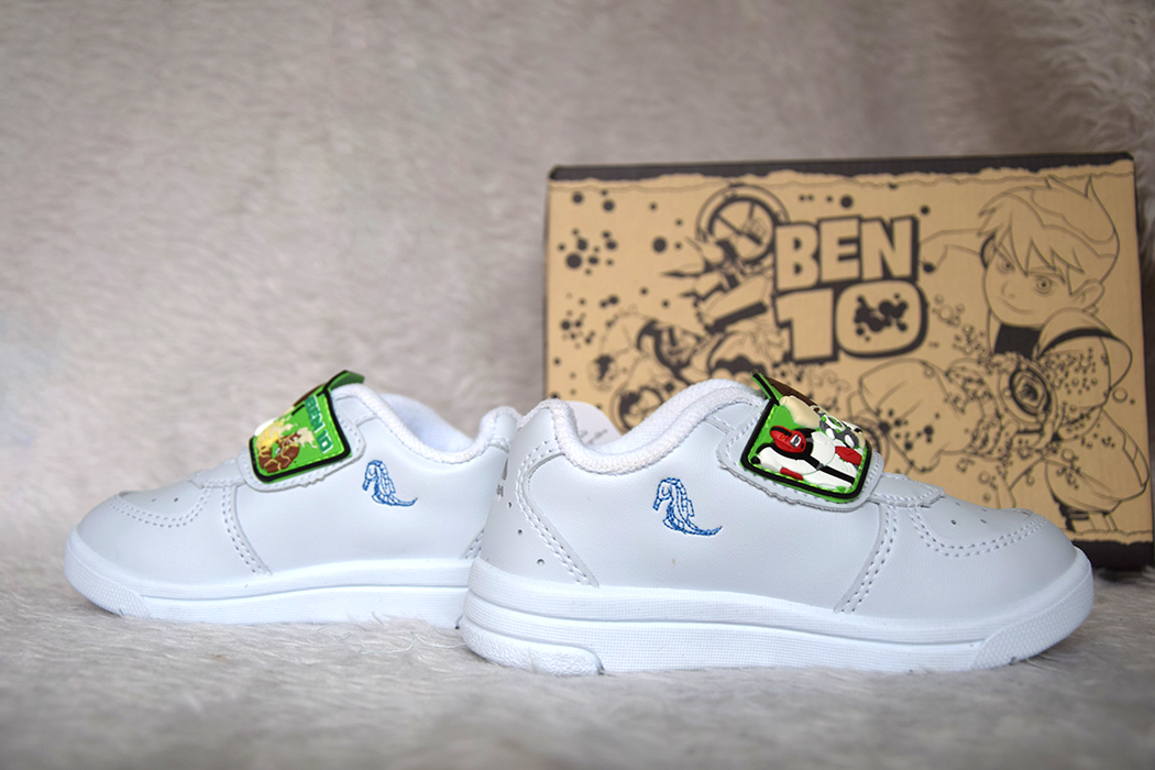 รองเท้ากีฬาเด็ก พละอนุบาล ADDA ลาย Ben10 Size 25 - 34 ใหม่