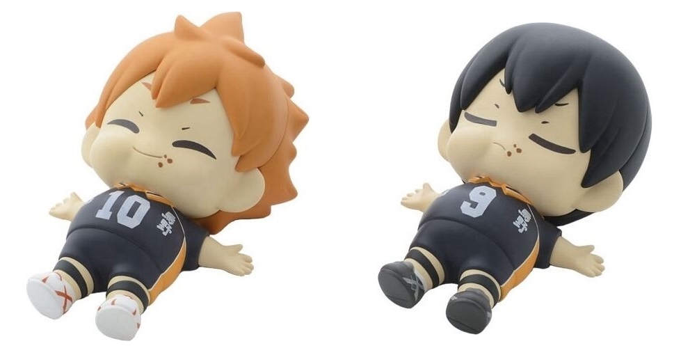 [ขายแยกชิ้น] Sega Haikyuu!! Manpuku Gochisousa Mascot - Mini Figure - Hinata / Kageyama