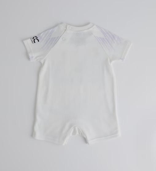 เสื้อเด็กแมนเชสเตอร์ ยูไนเต็ดสำหรับเด็กทารก 2025/26 Baby Away Romper ของแท้