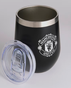แก้วน้ำถ้วยกาแฟแมนเชสเตอร์ ยูไนเต็ด Metallic Crest Travel Cup ของแท้