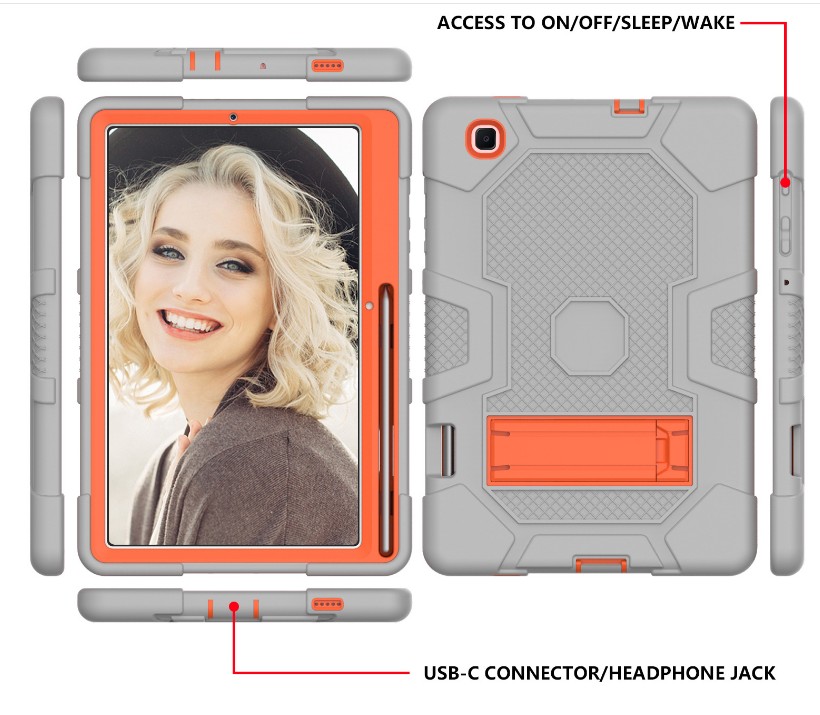 New Survivor เคสกันกระแทก เคส Samsung Galaxy Tab S6 Lite มีช่องปากกา