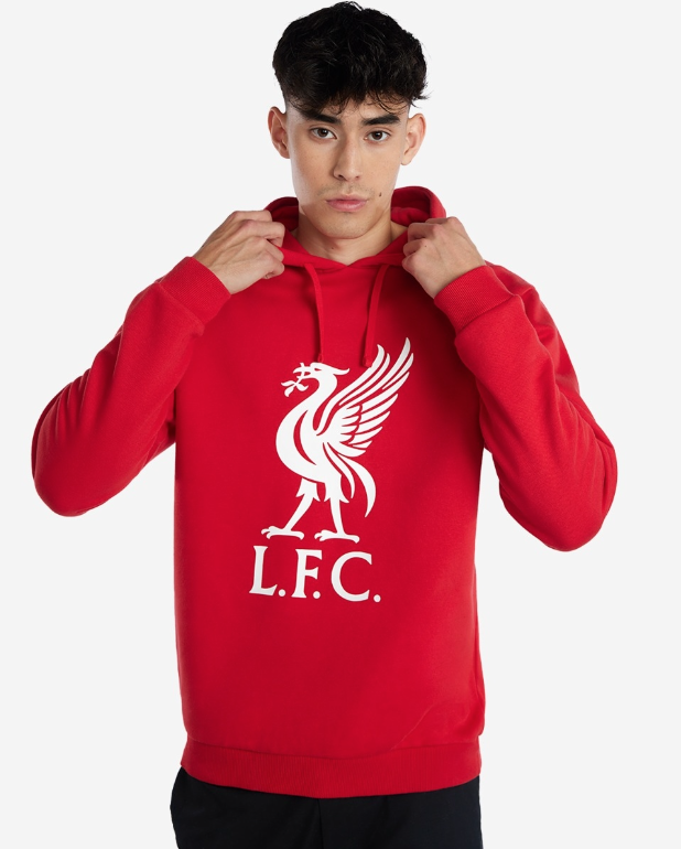 เสื้อฮู้ดลิเวอร์พูล Liverbird สีแดงของแท้