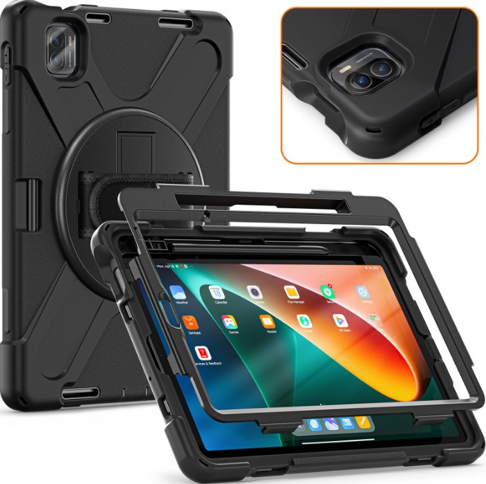 [Multi Function] เคสกันกระแทก เคส Xiao mi Pad 5 / Pad 5 Pro ช่องเก็บปากกา พร้อมสายสะพาย