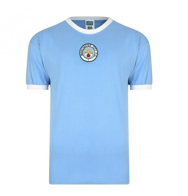เสื้อเรทโรย้อนยุคแมนเชสเตอร์ ซิตี้ 1972 ของแท้