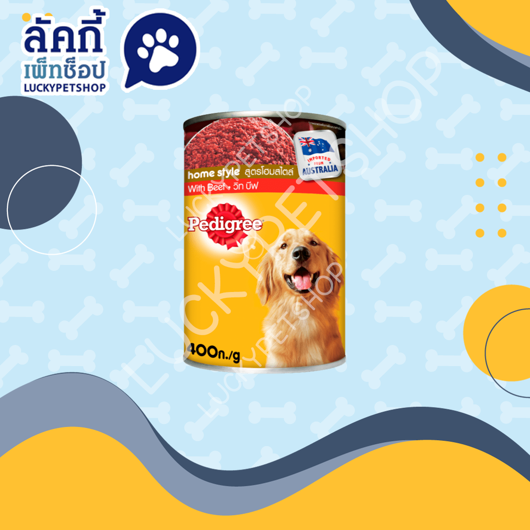 เพาซ์กระป๋อง เพดดีกรี 400g. รสเนื้อวัว