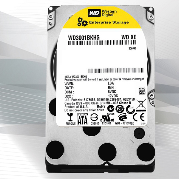 WD3001BKHG WD 2.5" 300GB SAS 6Gb/s 10K RPM 32MB HDD