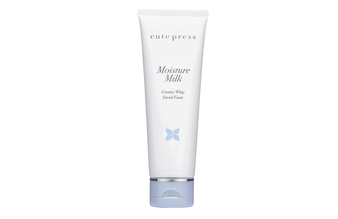 *พร้อมส่ง* Cute Press Moisture Milk Creamy Whip Facial Foam โฟมวิป คิวท์เพรส มอยส์เจอร์ มิลค์ อณูฟองละเอียดนุ่มฟู ล้างออกง่าย
