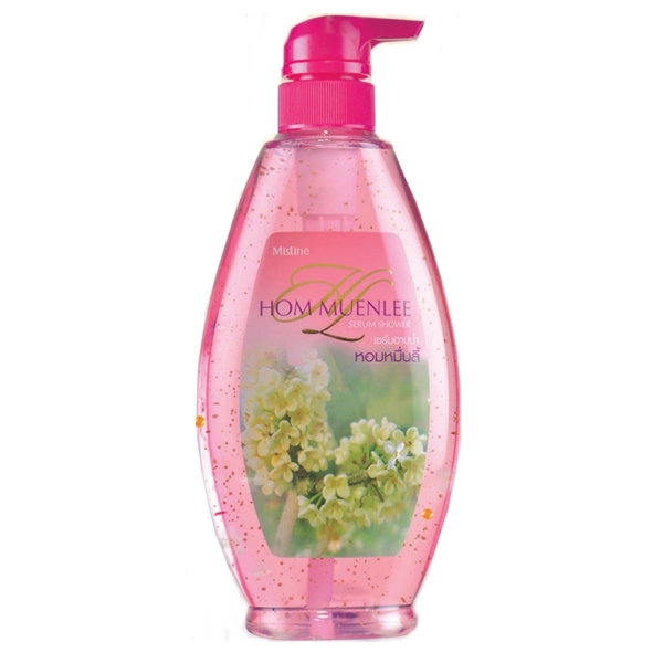 Mistine Hom Muenlee Serum Shower มิสทีน เซรั่มอาบน้ำ มิสทีน หอมหมื่นลี้ การรังสรรค์จากดอกไม้ที่ได้ขึ้นชื่อว่าหอมไกลนับหมื่นลี้