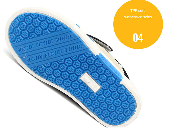 รองเท้าผ้าใบผ้าเด็ก รองเท้าผ้าใบเด็กผู้ชาย B.boy ดาวธงอเมริกา สีฟ้าเทาดำ Size 21-32