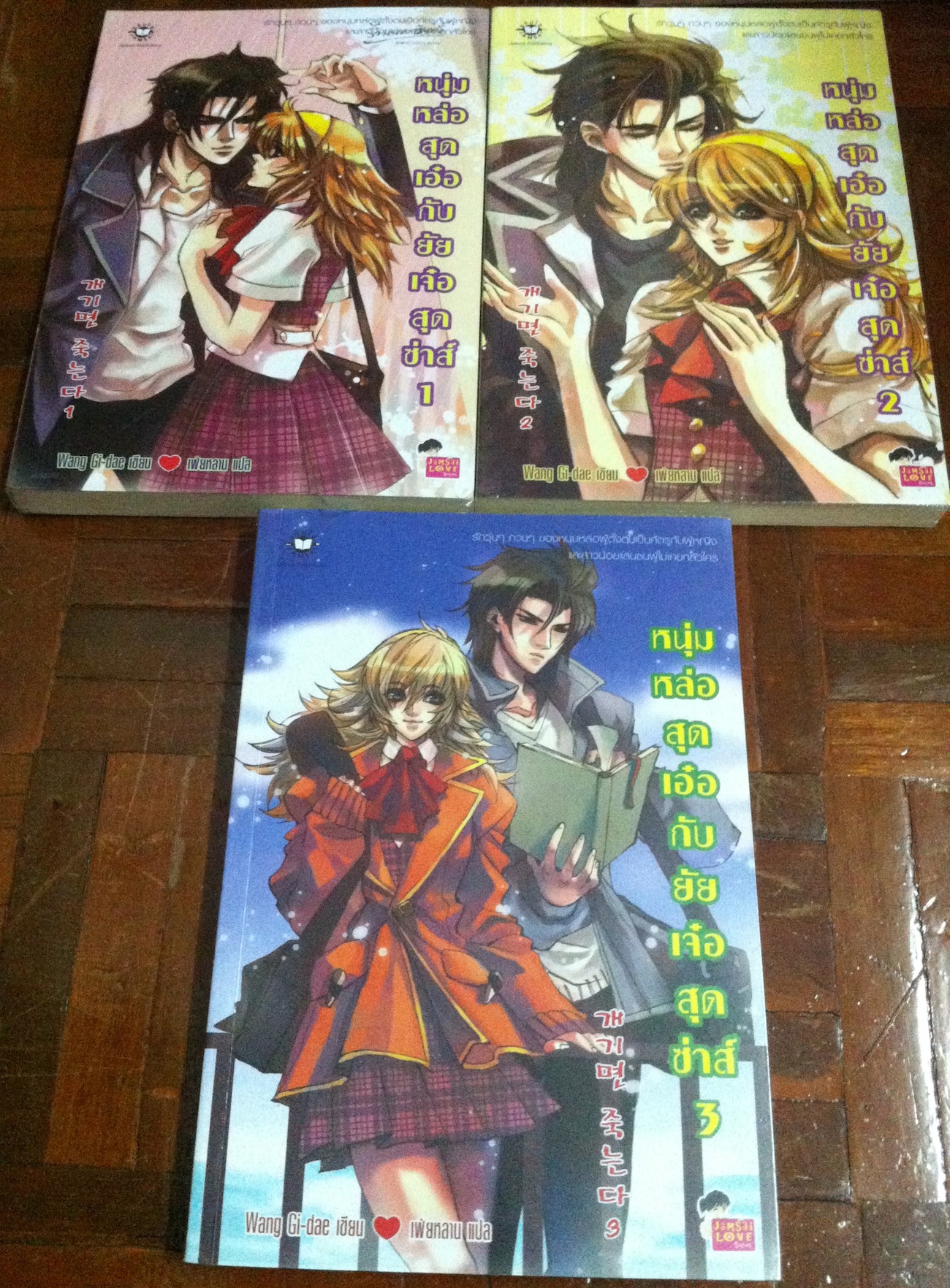 หนุ่มหล่อสุดเอ๋อกับยัยเจ๋อสุดซ่าส์ เล่ม 1-3