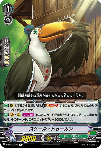 V-EB10/026 Scale toucan R
