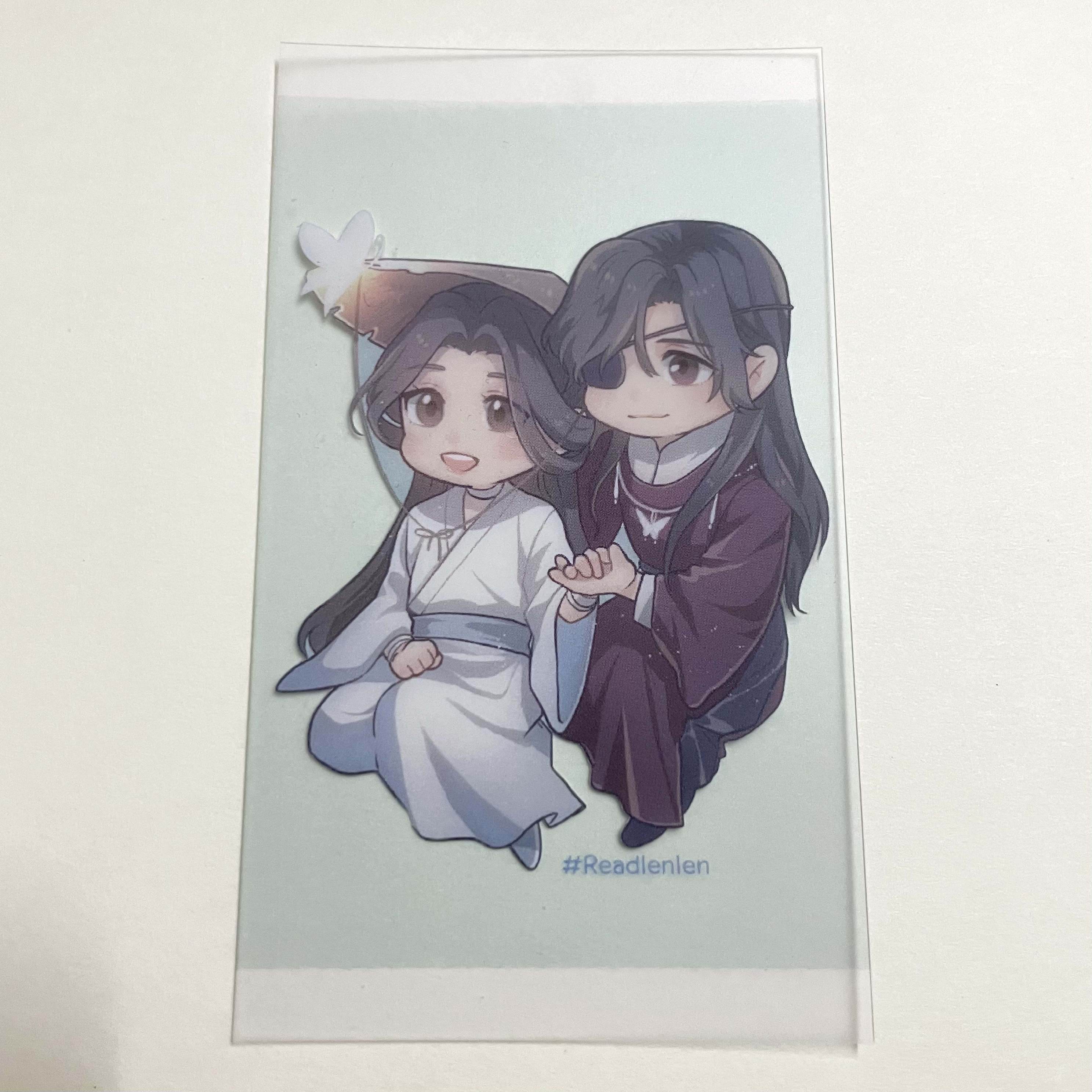 การ์ดใสแบบบาง ร้าน Readlenlen