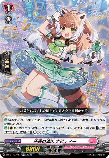 DZ-BT10/041 Stunning performance Nabity RR