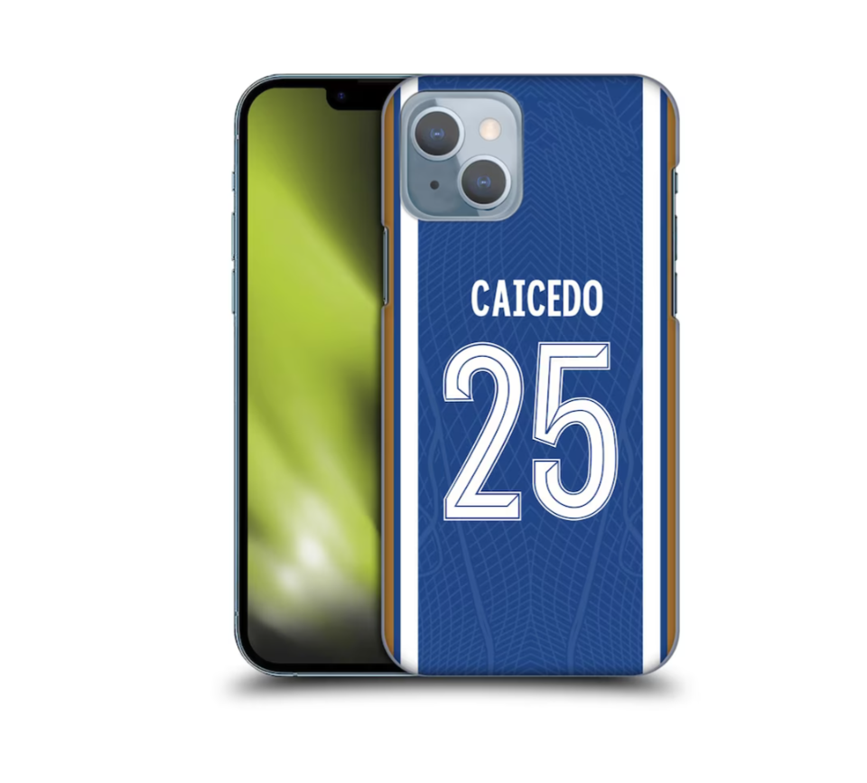 เคสไอโฟนเชลซี Moisés Caicedo 2023/24 Home Kit Phone Case iPhone ของแท้