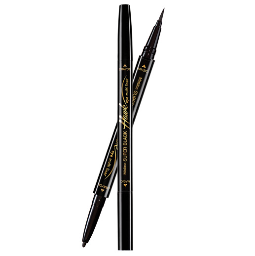 *พร้อมส่ง* Mistine SUPER BLACK Hawk Eye Multi Liner อายไลเนอร์ 2 หัวในแท่งเดียว ให้ดวงตาเข้มคมชัด กันน้ำ ติดทน (สีดำ)
