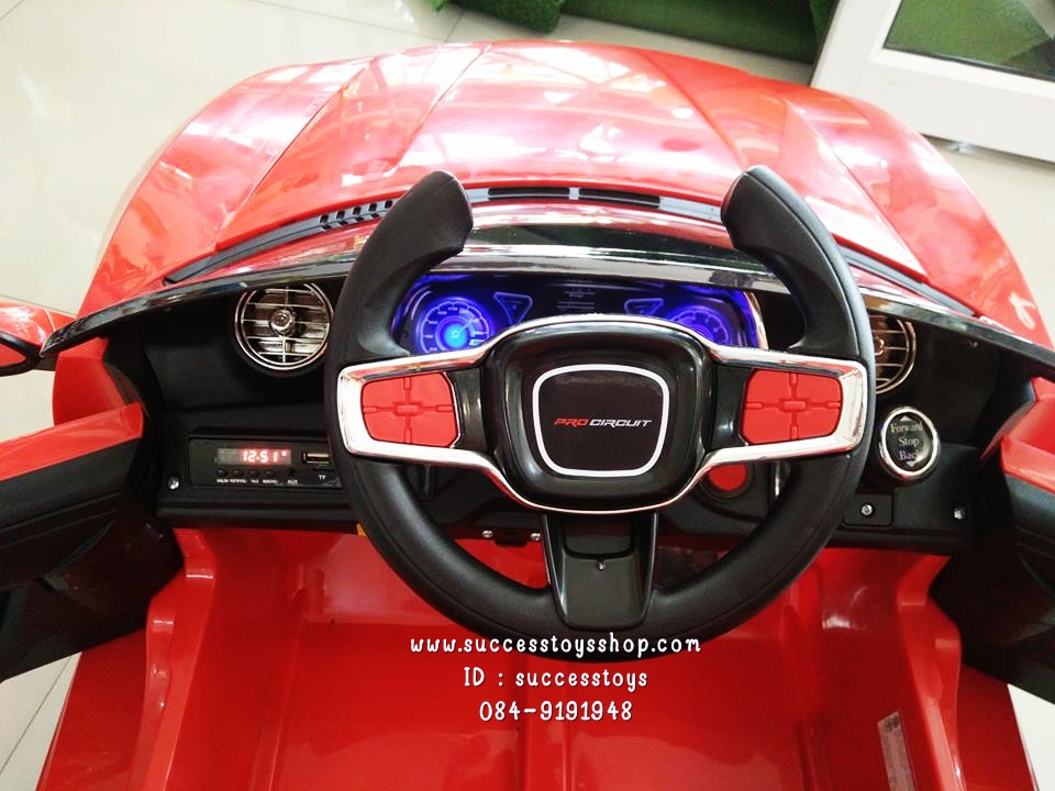 LN5880R รถแบตเตอรี่ไฟฟ้า BMW I8 2 มอเตอร์ สีแดง